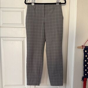 Express Gray Plaid Women’s Dress Pants